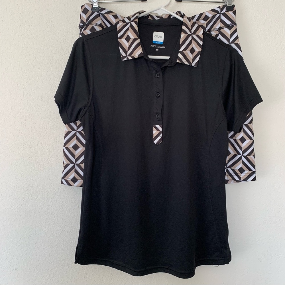 Skort Set, Skort and Top, Size Med, Activewear for Golf, or Tennis or more